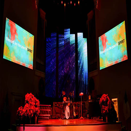 B LED Display Case for Public Performances in Mumbai, India