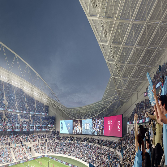 FC Pro LED case in football field, Sydney, Australia