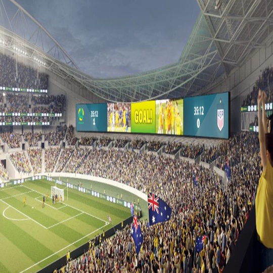 FC Pro LED case in football field, Sydney, Australia 1
