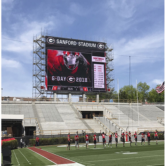 FC Pro LED case in university stadium, New Jersey, USA 2