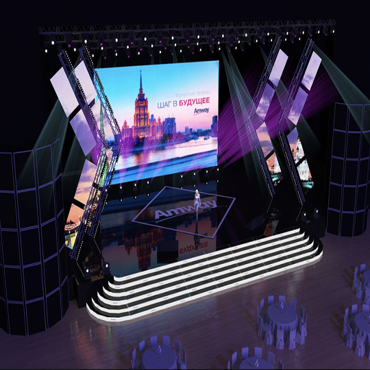 R5 Plus LED Case for Product Launch in St. Petersburg 2