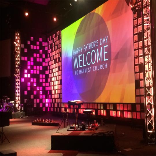 R5 LED Case in Church, Sydney: Enhanced Worship Experience 2