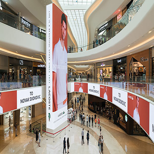 LED Display Case FS Pro in Front of Hong Kong Business Center 2