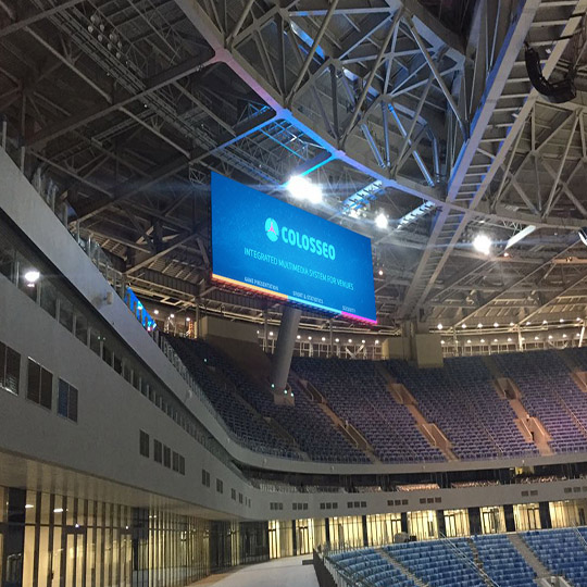 FC Pro case in stadium，Rome,Italy