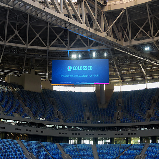 FC Pro case in stadium，Rome,Italy 2