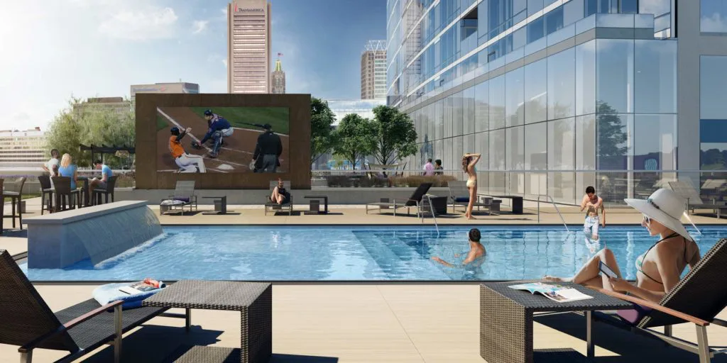 FC Pro case in outdoor swimming pool,Columbia,Co 2