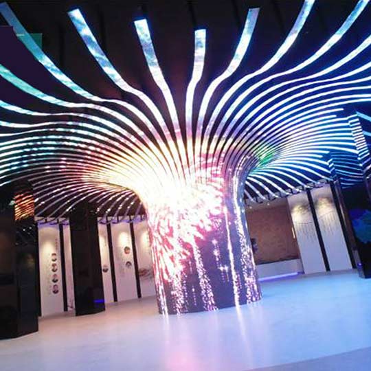 X-Shape Flexible Series Case In exhibition hall in Qingdao, China 2
