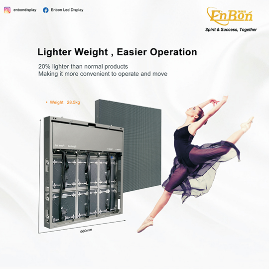 Enbon FC-A model product catalog of outdoor highlight series led screen PDF download 2
