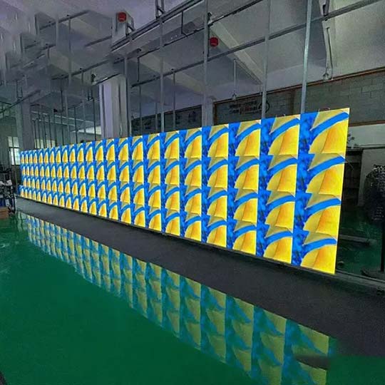 What is the front maintenance LED screen? 