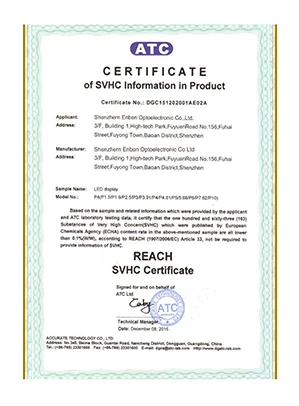 ATC Certificate