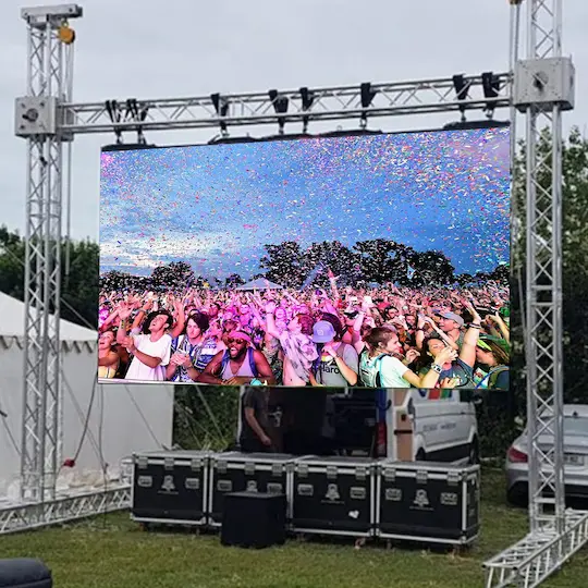 LED Display Case for Camping Events in San Francisco, USA