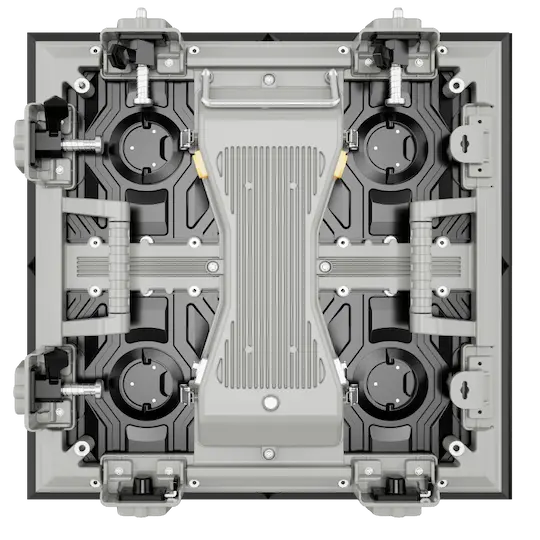 R5 45° Hypotenuse cabinet is the latest LED display of Enbon and the pixel pitchs are P2.604  and P3.91