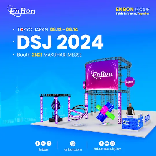 Enbon is ready to shine at the DSJ digital signage event