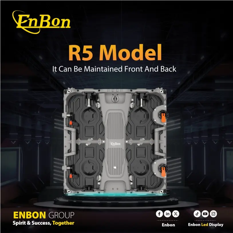 Enbon R5 model product catalog of rental stage series led screen PDF download 1