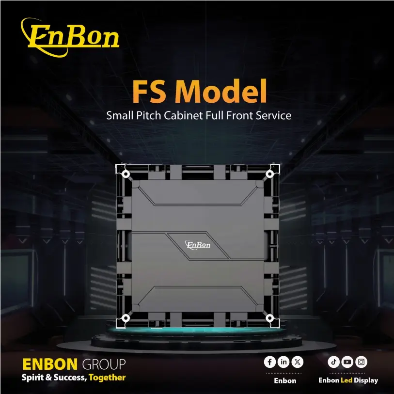 Enbon FS model product catalog of indoor ultra-clear series led screen PDF download 1