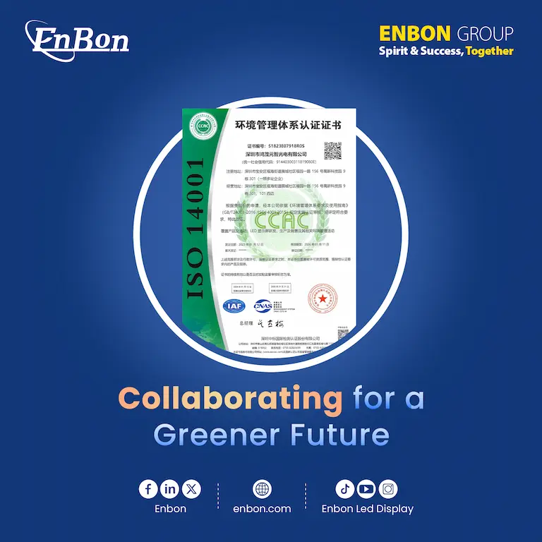 Enbon once again obtained ISO14001 certification