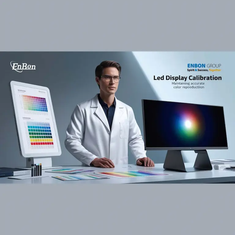 LED 顯示器校準：保持準確的色彩再現