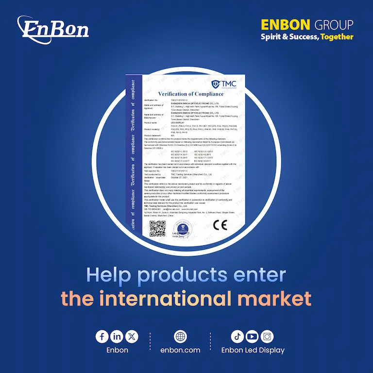 Enbon Successfully Obtained CE Certification