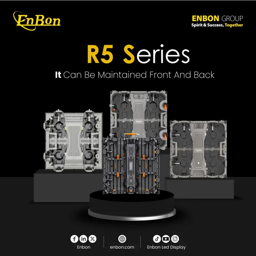 Enbon R5 model product catalog of rental stage series led screen PDF download