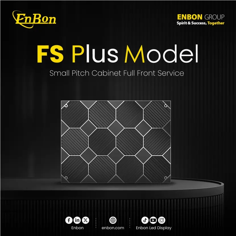 Enbon FS Plus model product catalog of indoor ultra-clear series led screen PDF download