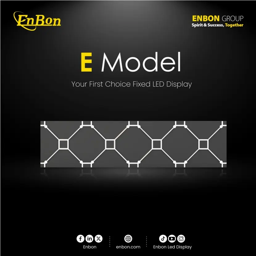 Enbon E model product catalog of indoor ultra-clear series led screen PDF download