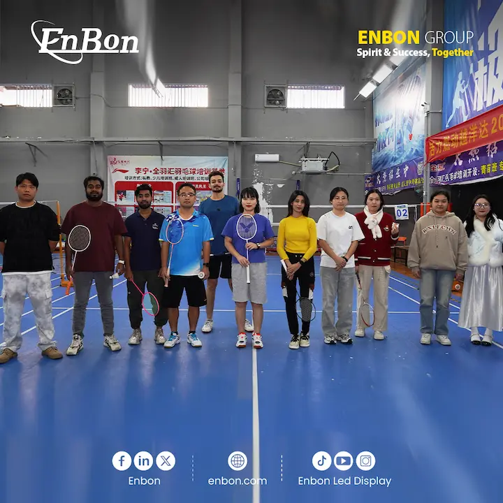 एनबोन बैडमिंटन इवेंट बड़ी सफलता के साथ
