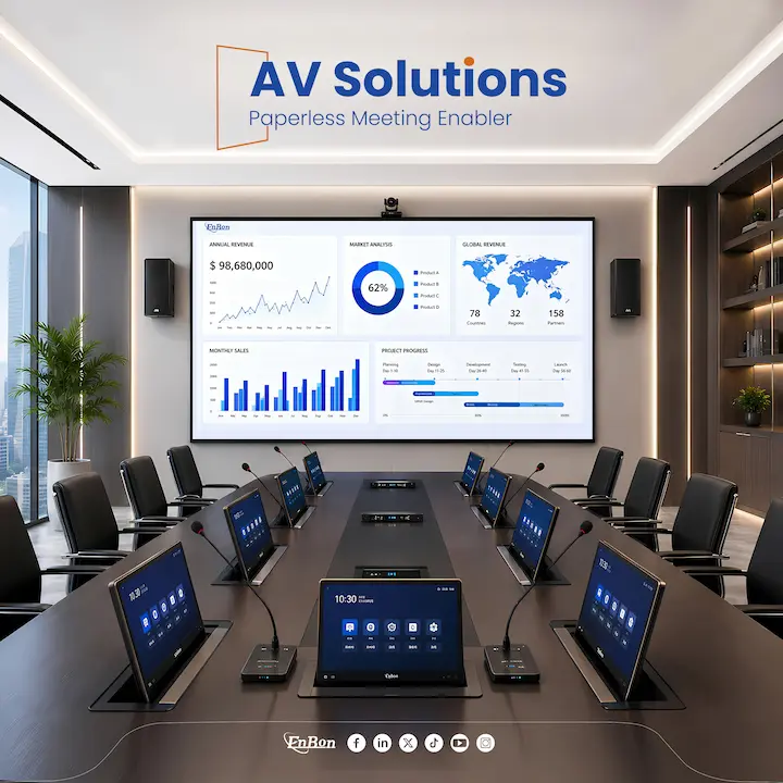 Enbon crea soluciones integrales de audio y vídeo