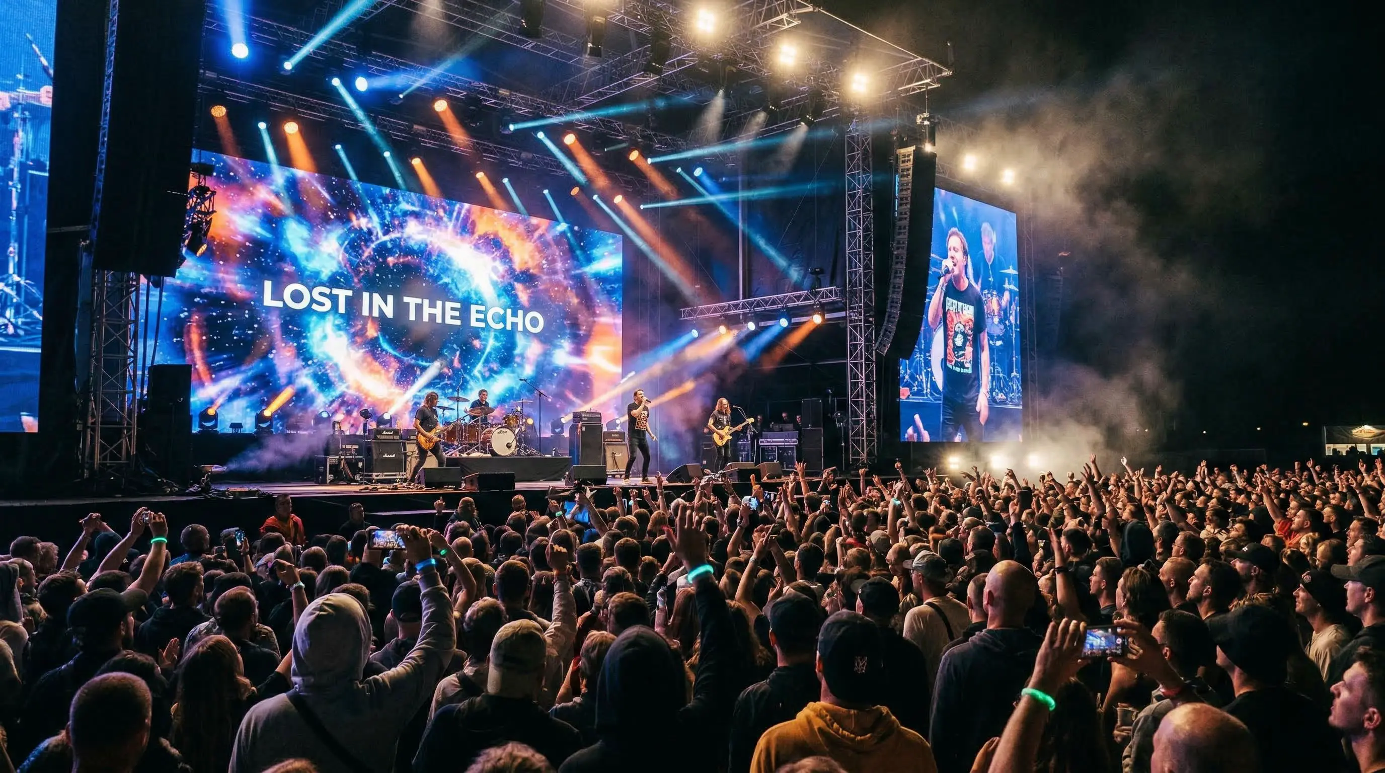 B Pro Series LED Display - Concert and Festival applications with powerful visuals