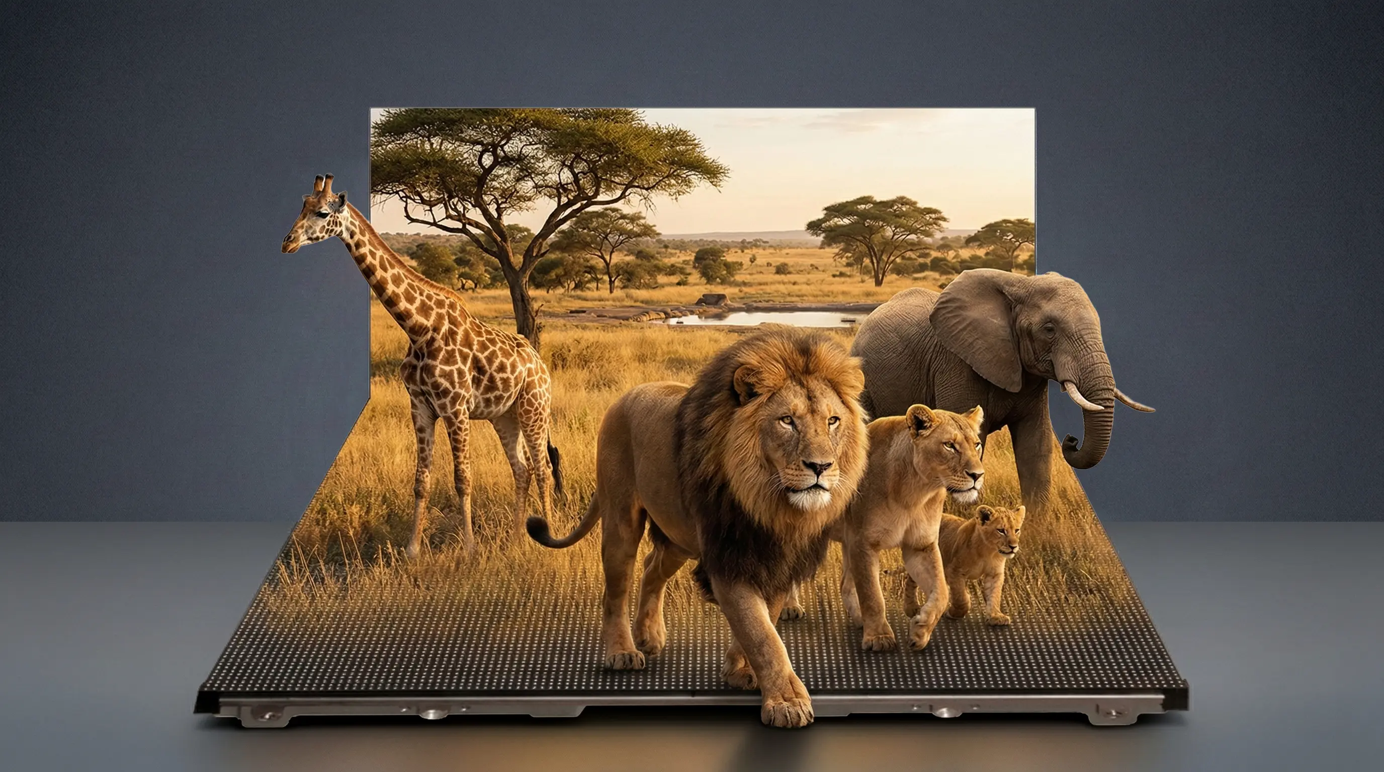 B Pro Series LED Display - Precision Visuals with high brightness and vivid color performance