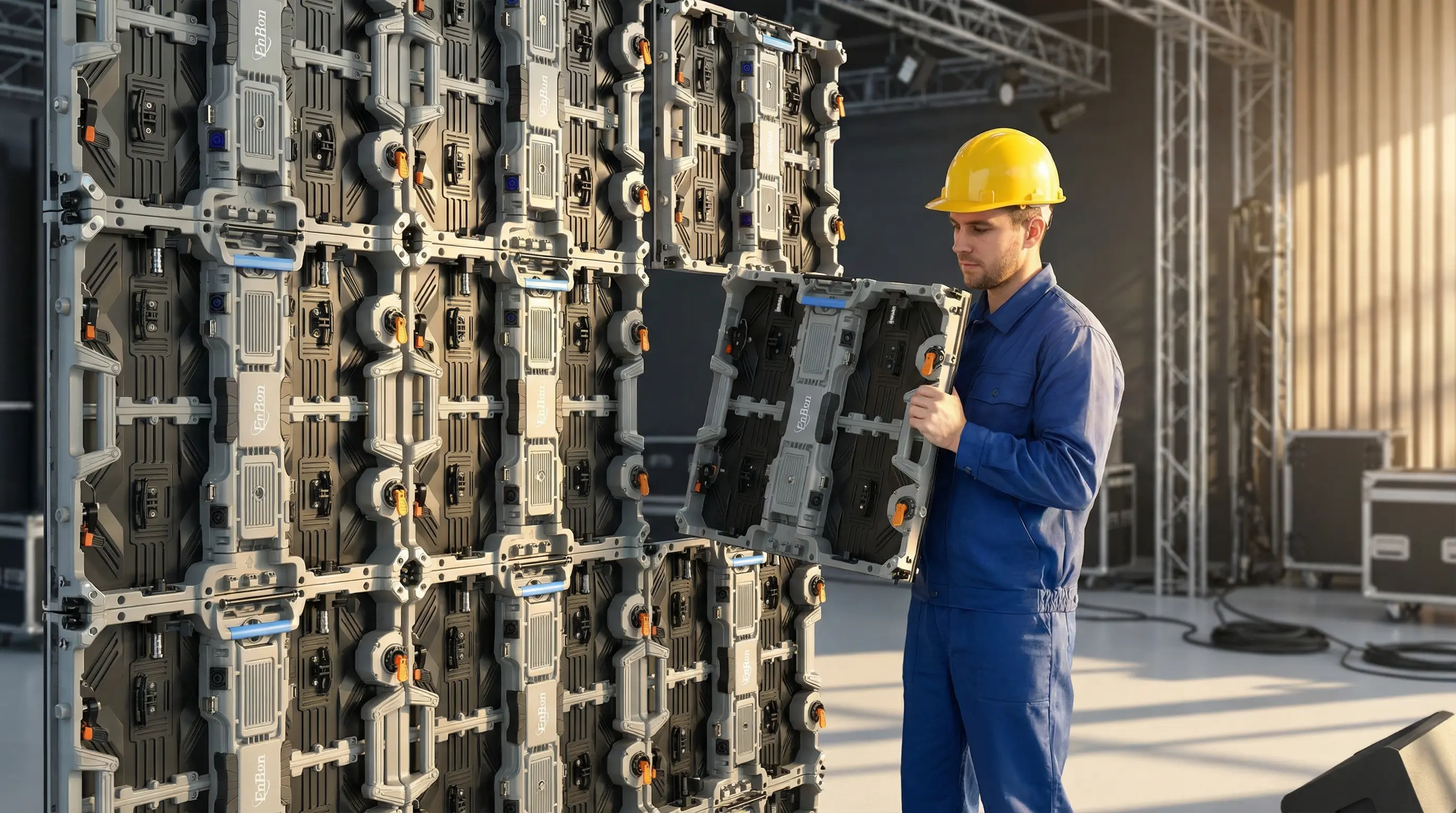 B Pro Series - Fast installation workflow with lightweight cabinets and precision locking