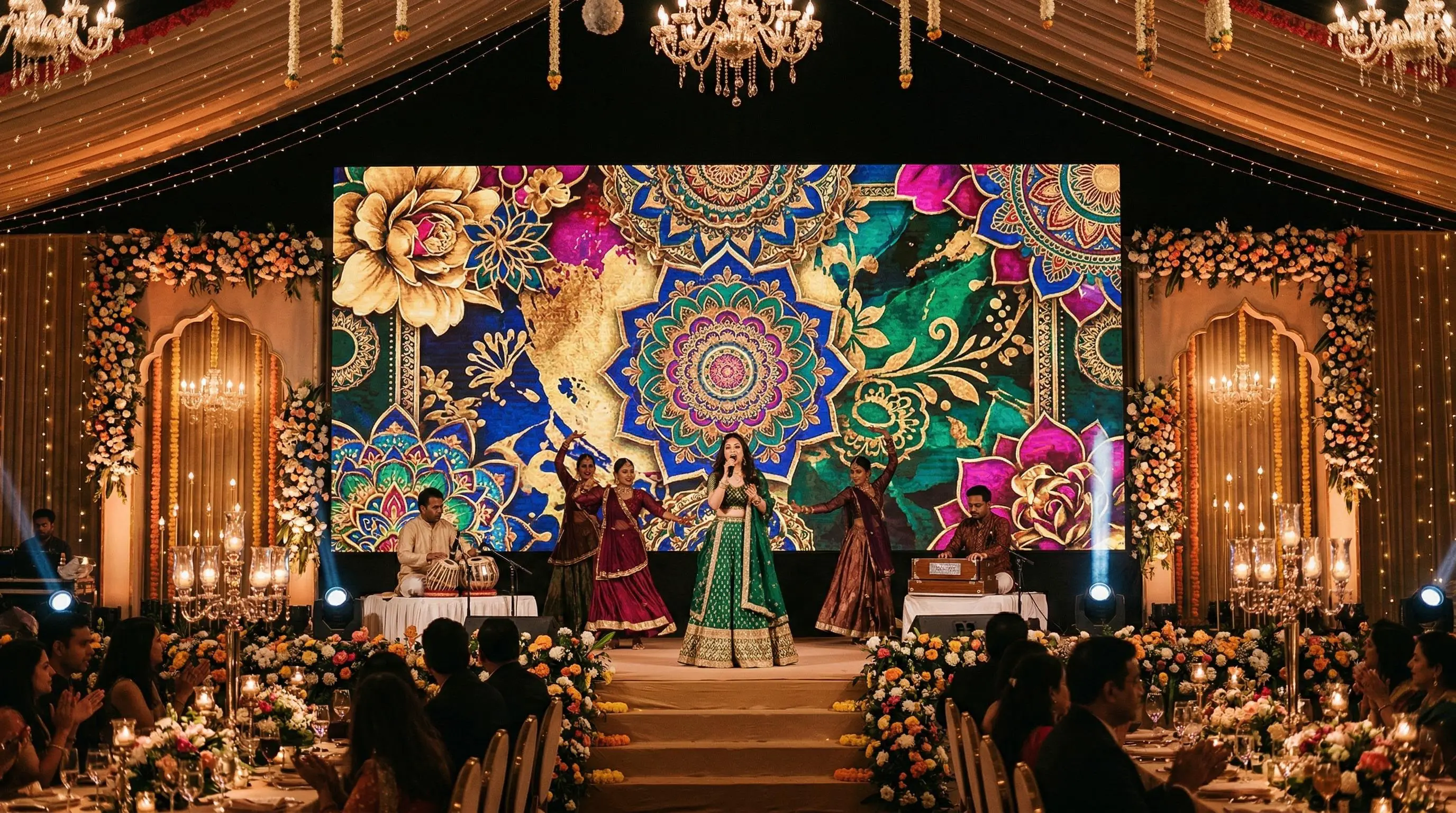 B Pro Series LED Display - Smooth in every frame with high refresh rate and grayscale for professional live visuals