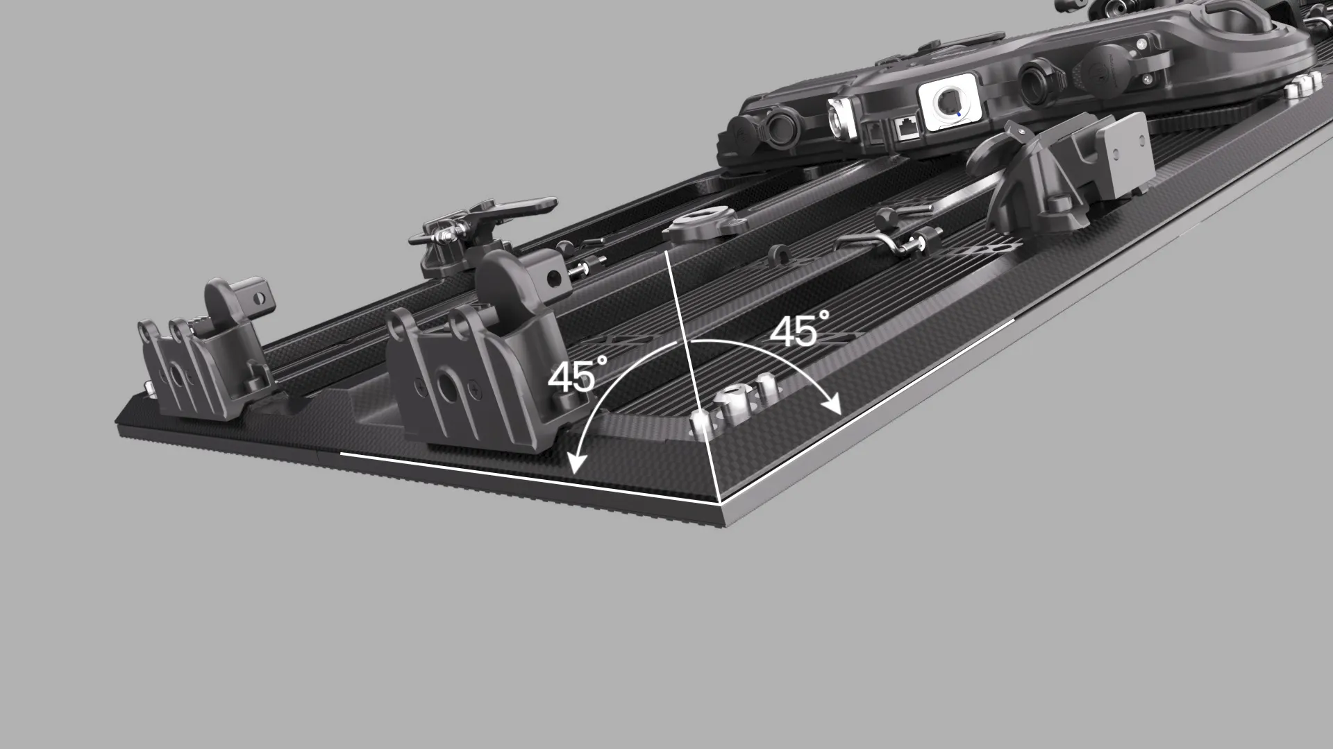 Carbon Fiber LED Series - Precise angle adjustment system for flexible installation configurations