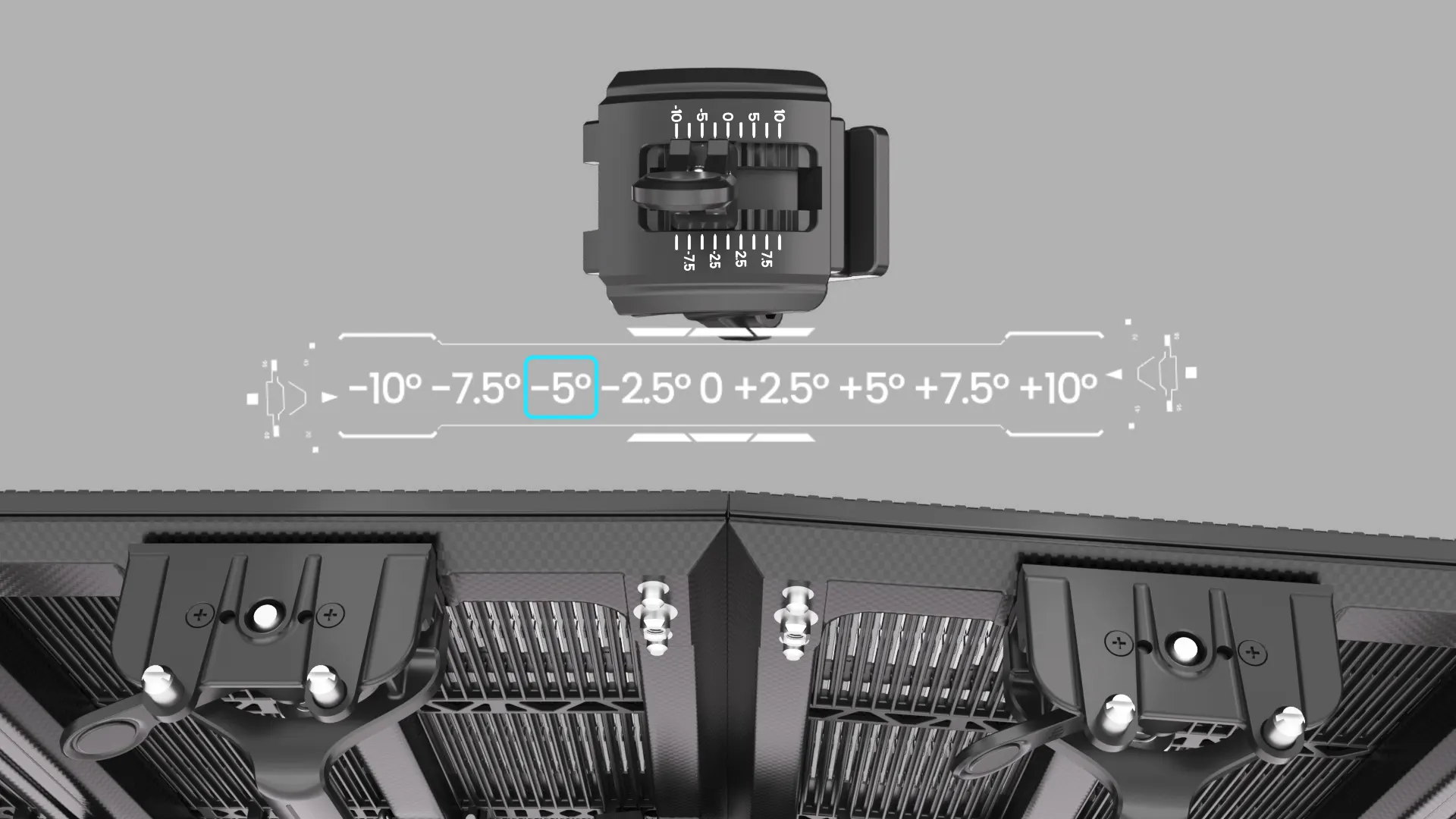 Carbon Fiber LED Series - 45 degree beveled edges for seamless corner connections and creative configurations
