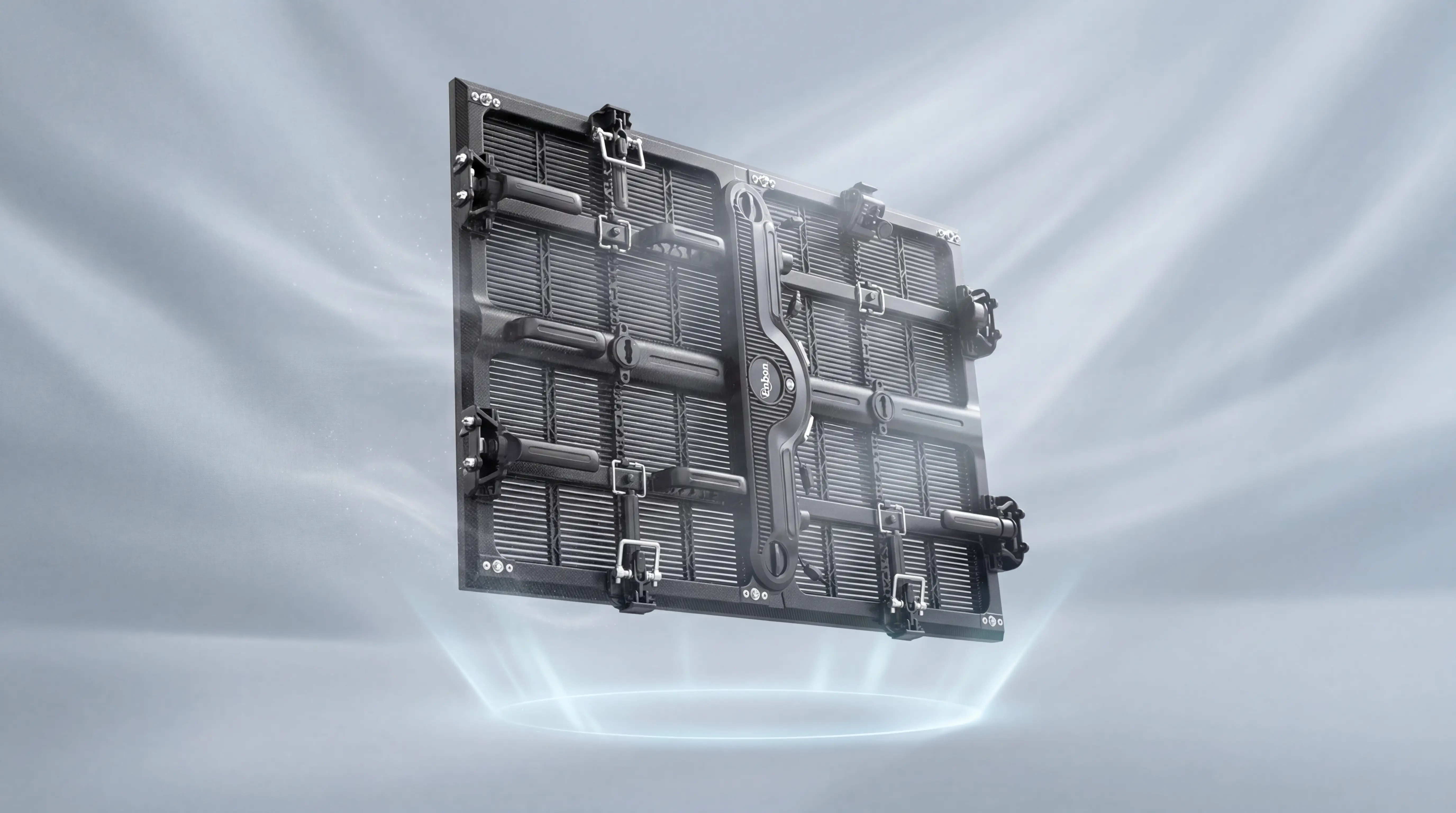 Ultra-Light Carbon Fiber LED Cabinet - Only 6.5kg for fast rental installation
