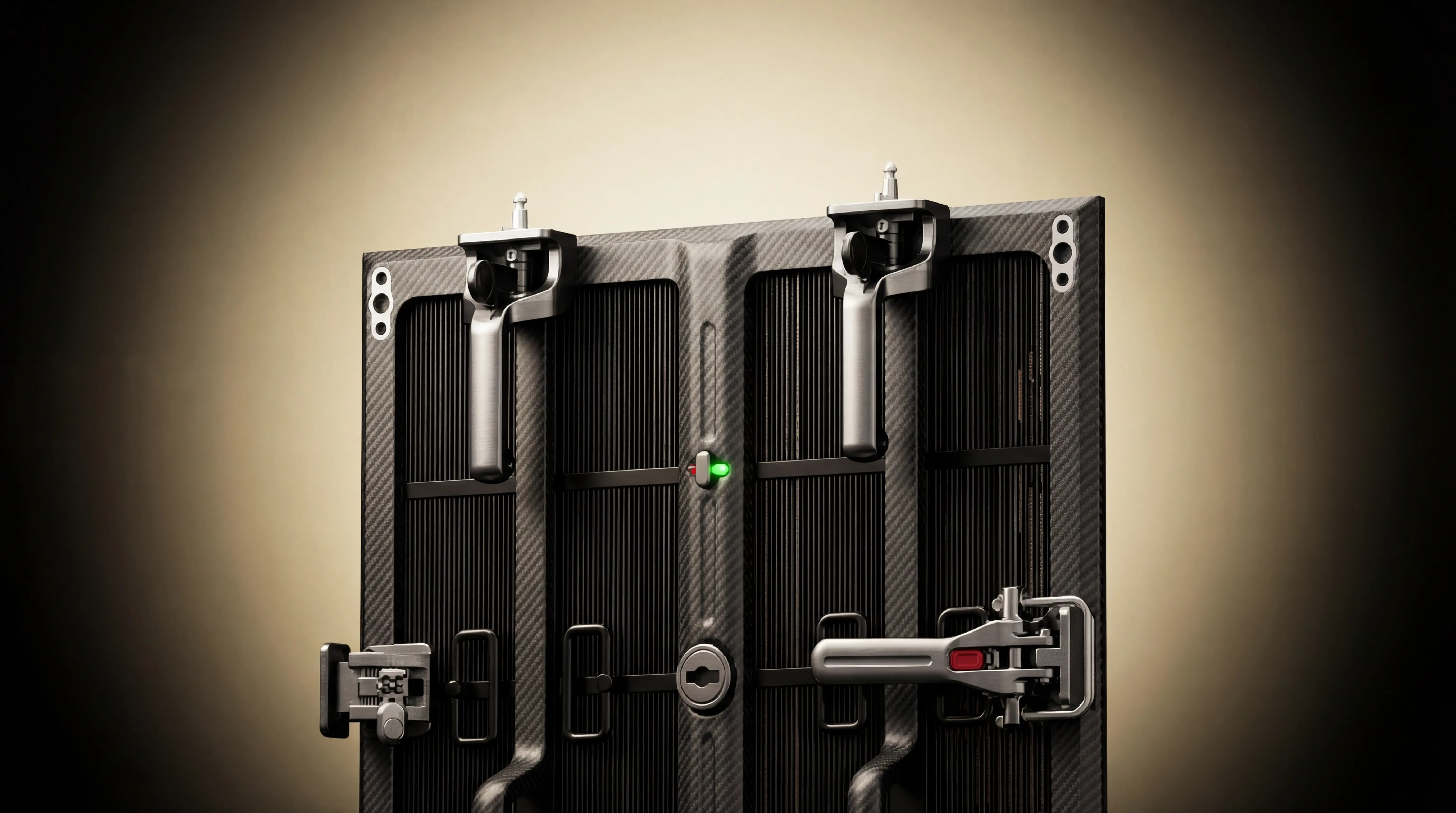 Carbon Fiber LED 90 Degree Installation – Corner LED display solution for stage and creative structures