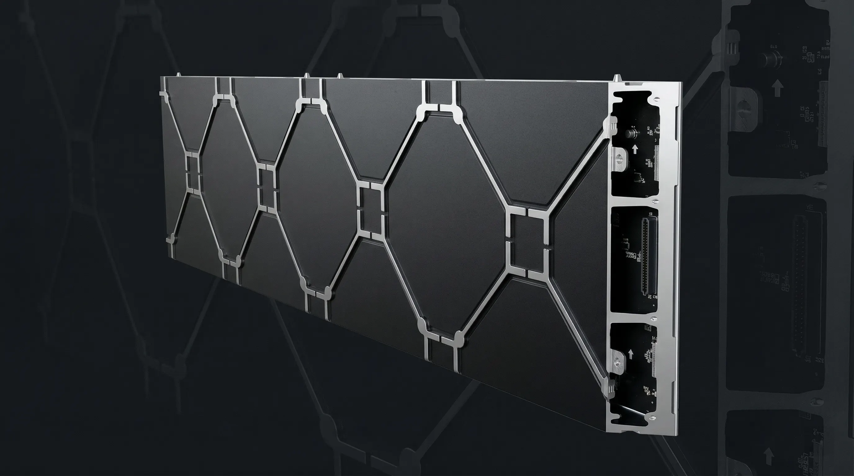 Enbon E Series die-cast aluminum cabinet structure providing stability and strength