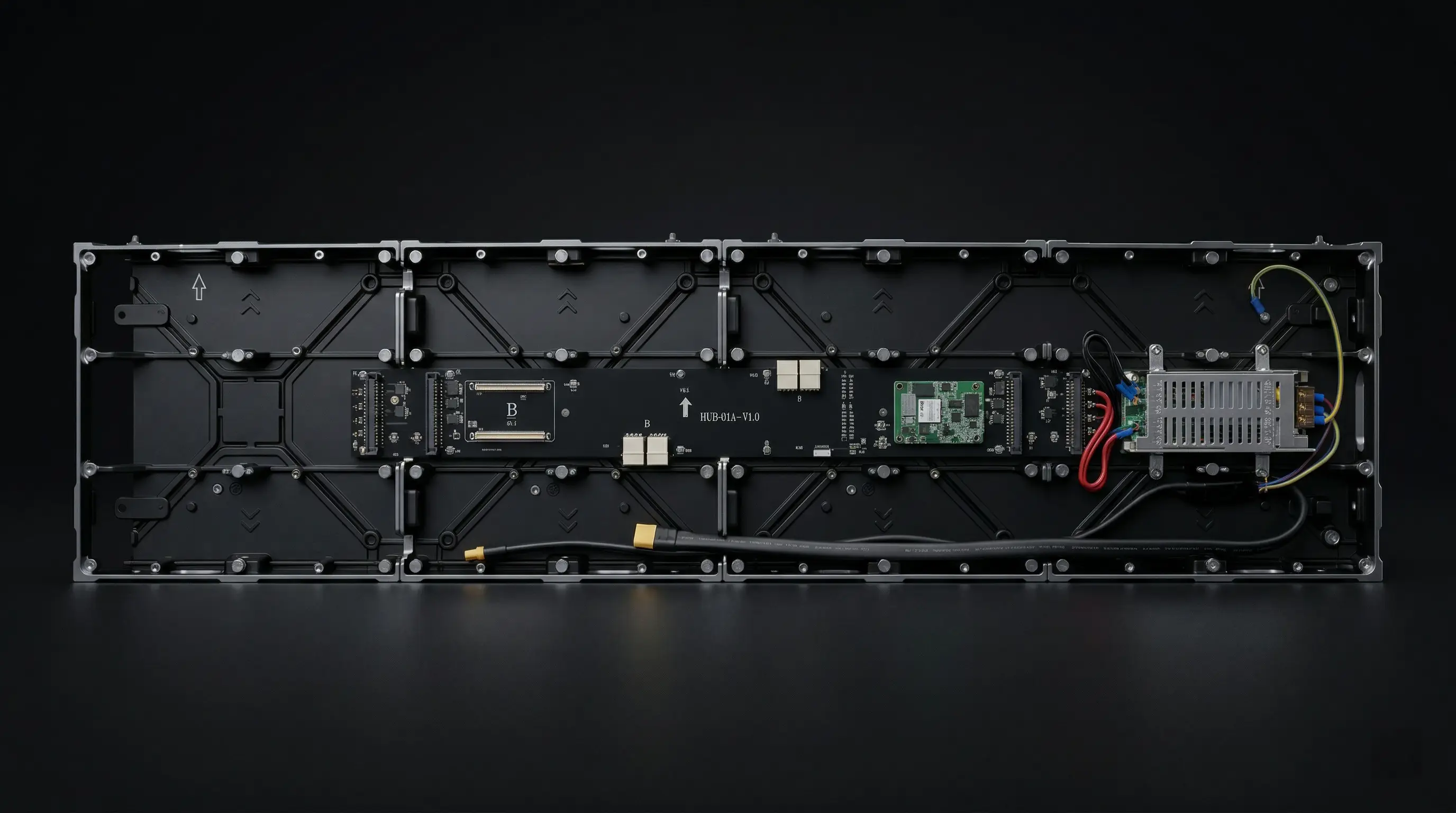 Enbon E Series precise positioning structure ensuring accurate alignment and seamless display
