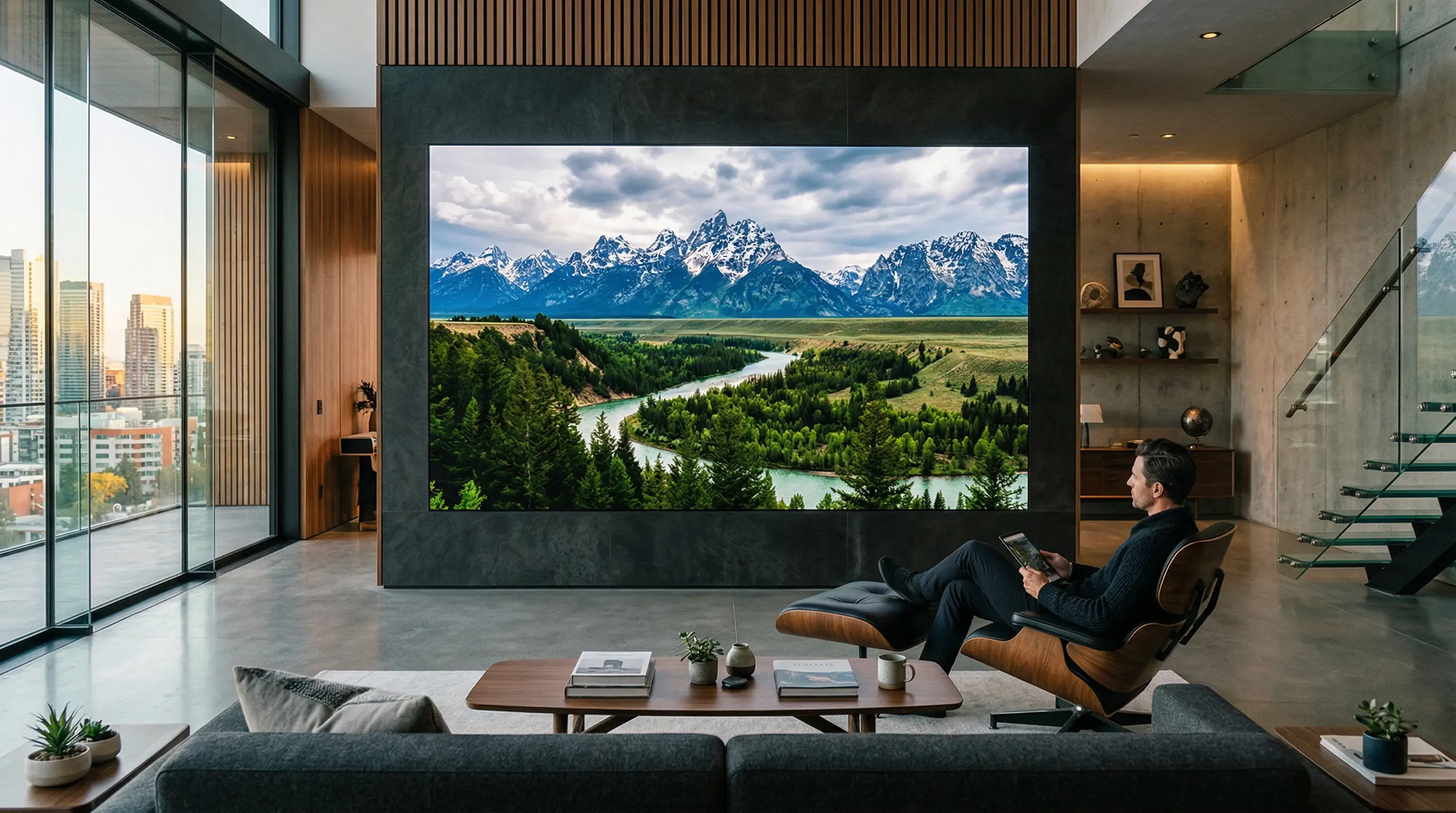 Enbon E Series indoor LED display delivering clear and consistent visual performance