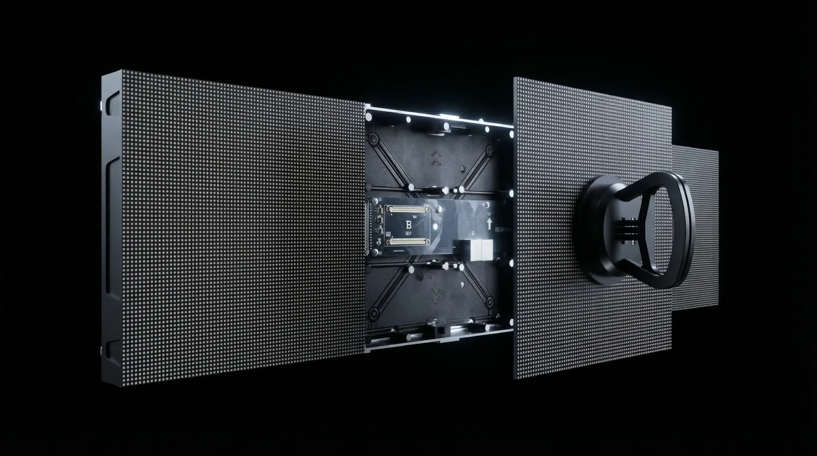 R5 Series Straight LED Display Solution - Precision flat configuration for standard stage builds