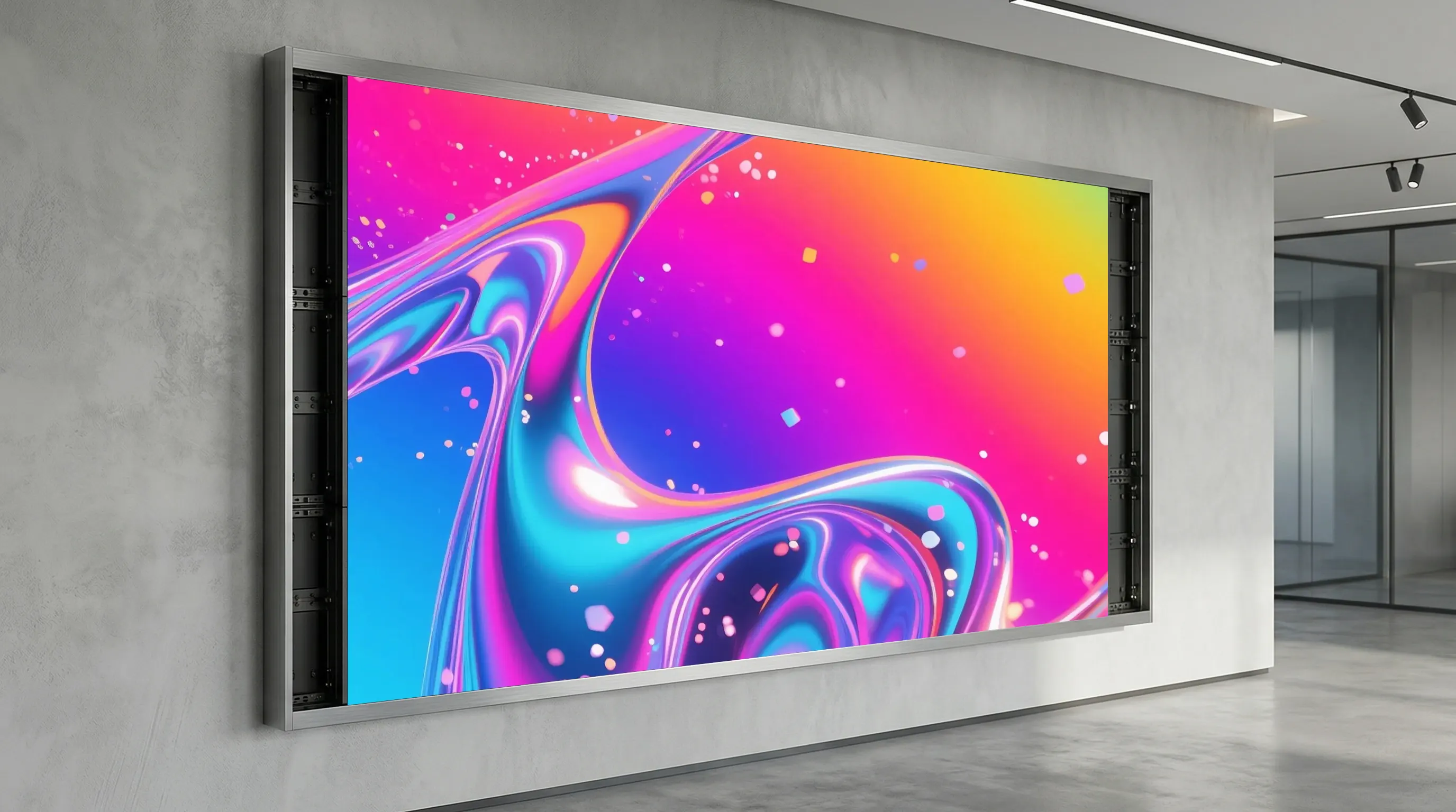 Enbon E Series efficient LED display system optimized for long-term operation and lower maintenance effort