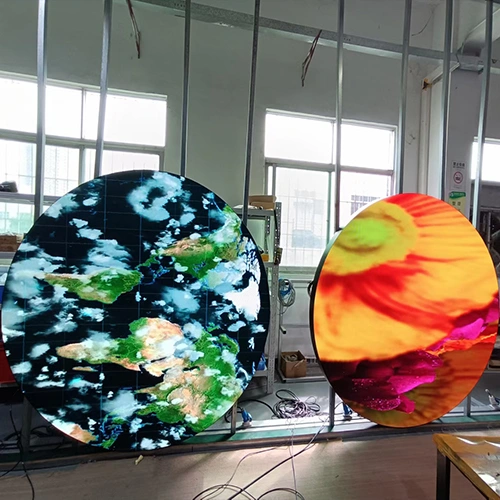 Advantages of Enbon Unwrapped round led display screen