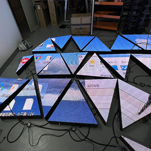 Enbon triangular led display screen