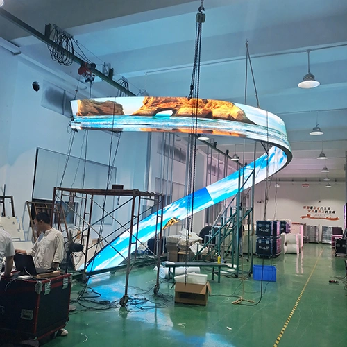Enbon ribbon led display screen