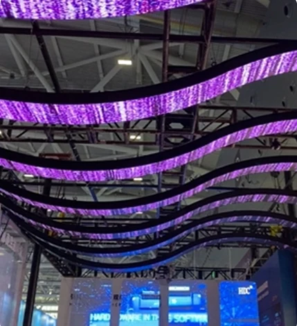 Advantages of Enbon ribbon led display screen