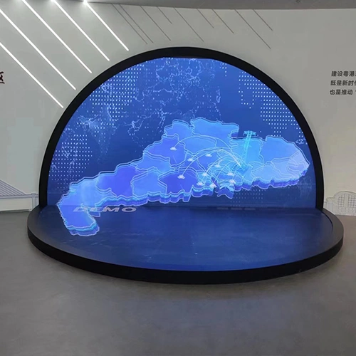 Enbon wrap-around round led display screen
