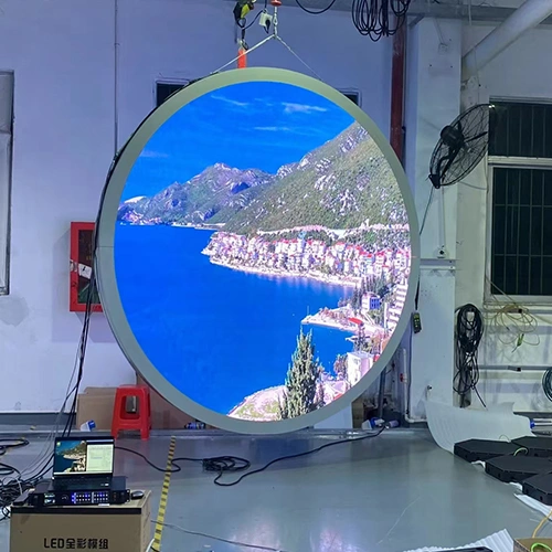 Advantages of Enbon wrap-around round led display screen