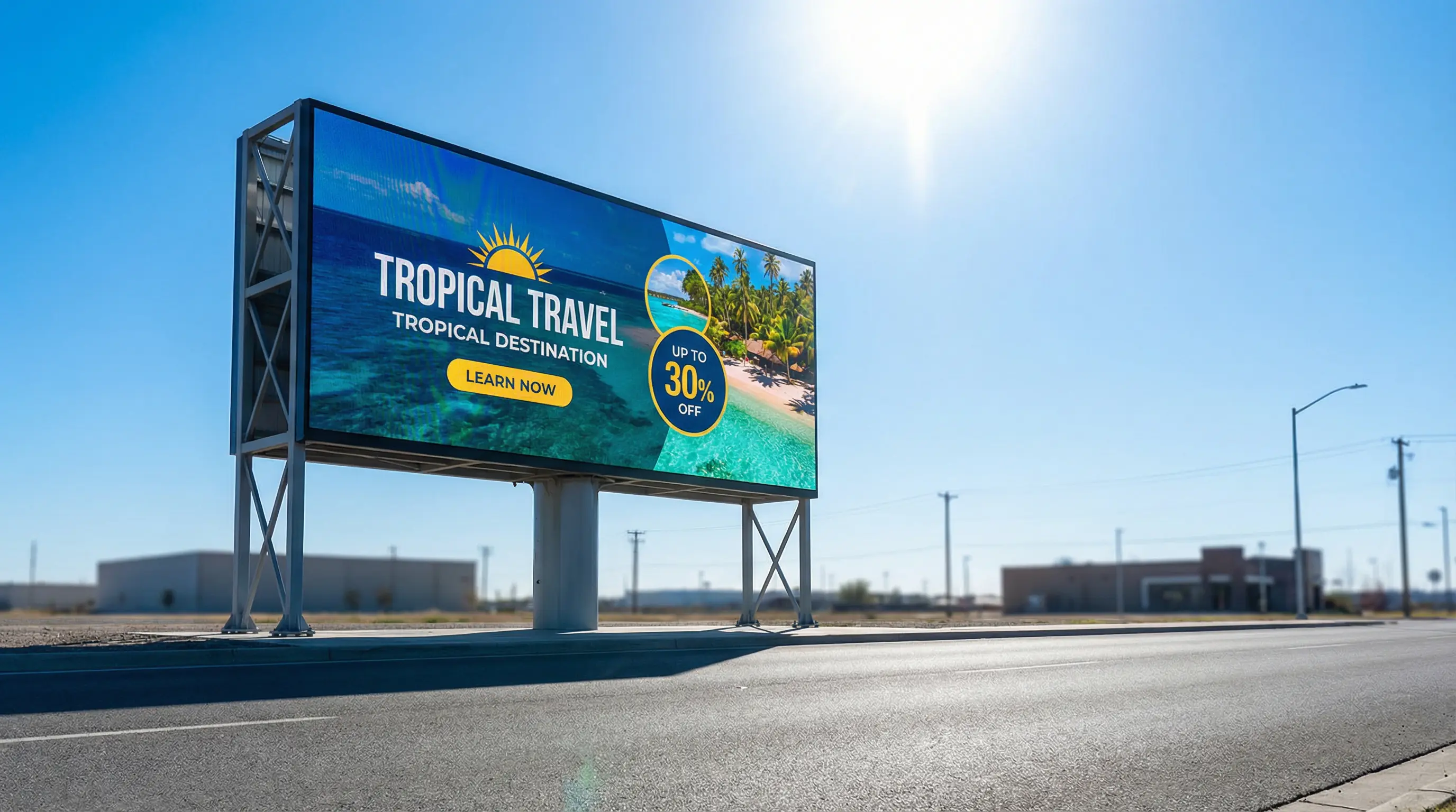 FC Pro Series - High brightness outdoor display with 6500-10000 nits for clear daylight visibility