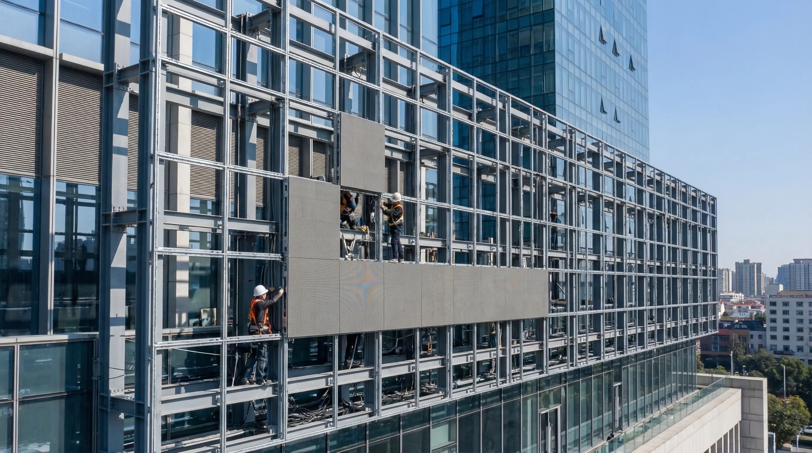 FC Pro Series - Flexible installation options for wall-mounted structures and outdoor billboard systems