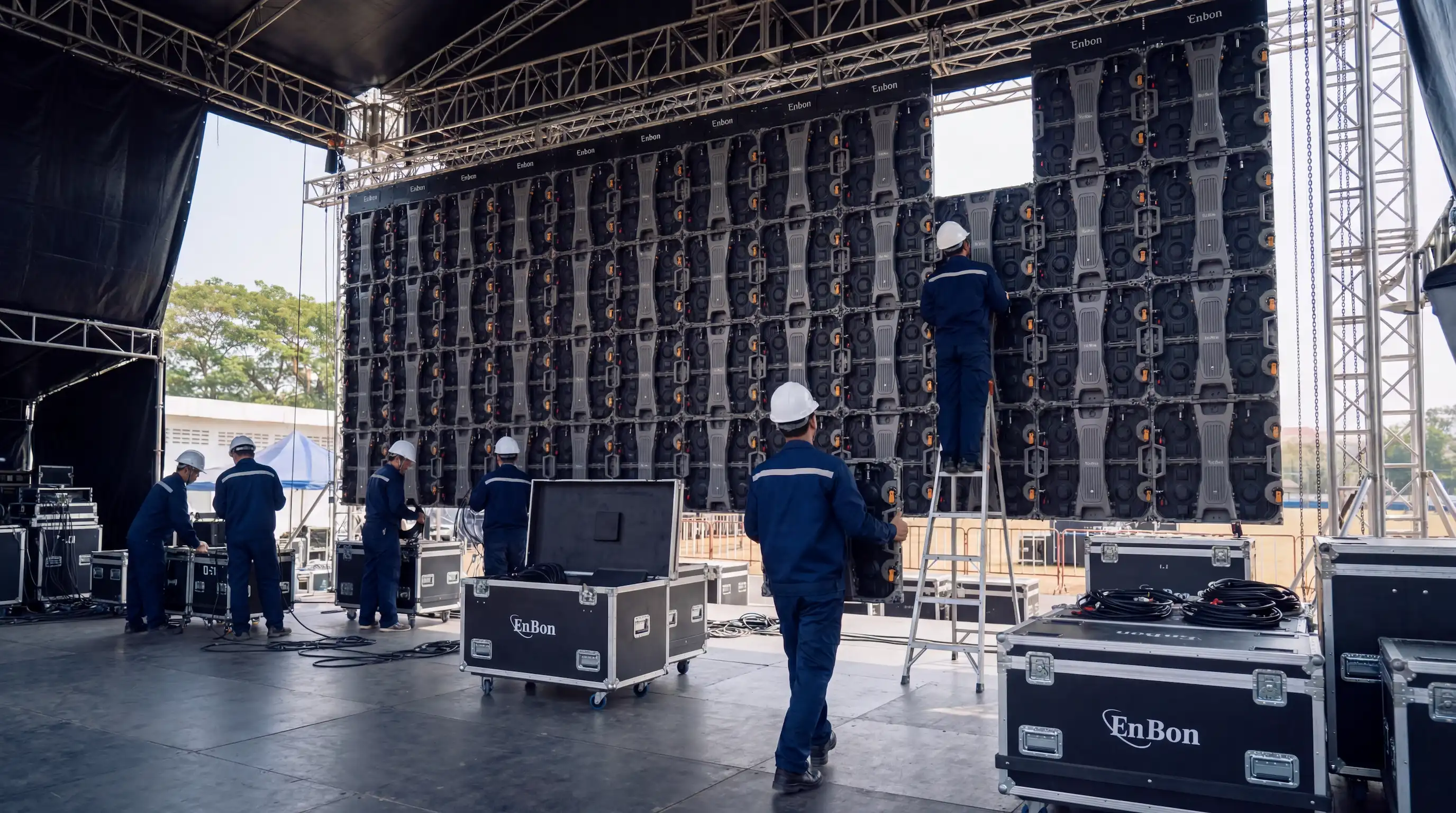 R5 Series - Touring and rental LED display for fast setup and frequent teardown