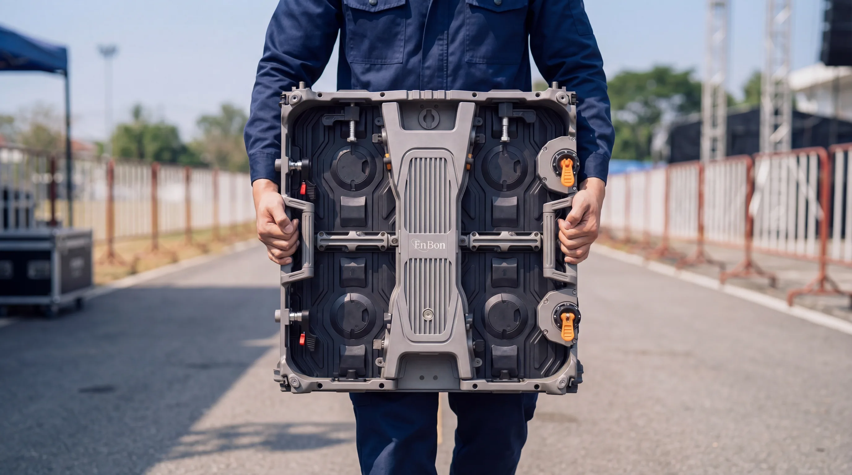 R5 Series LED Display - Lighter, Thinner, Faster design with slim 88mm cabinet profile and rental-ready aluminum structure